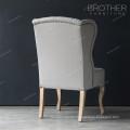 Factory cheap wood and fabric used frame hotel banquet chair